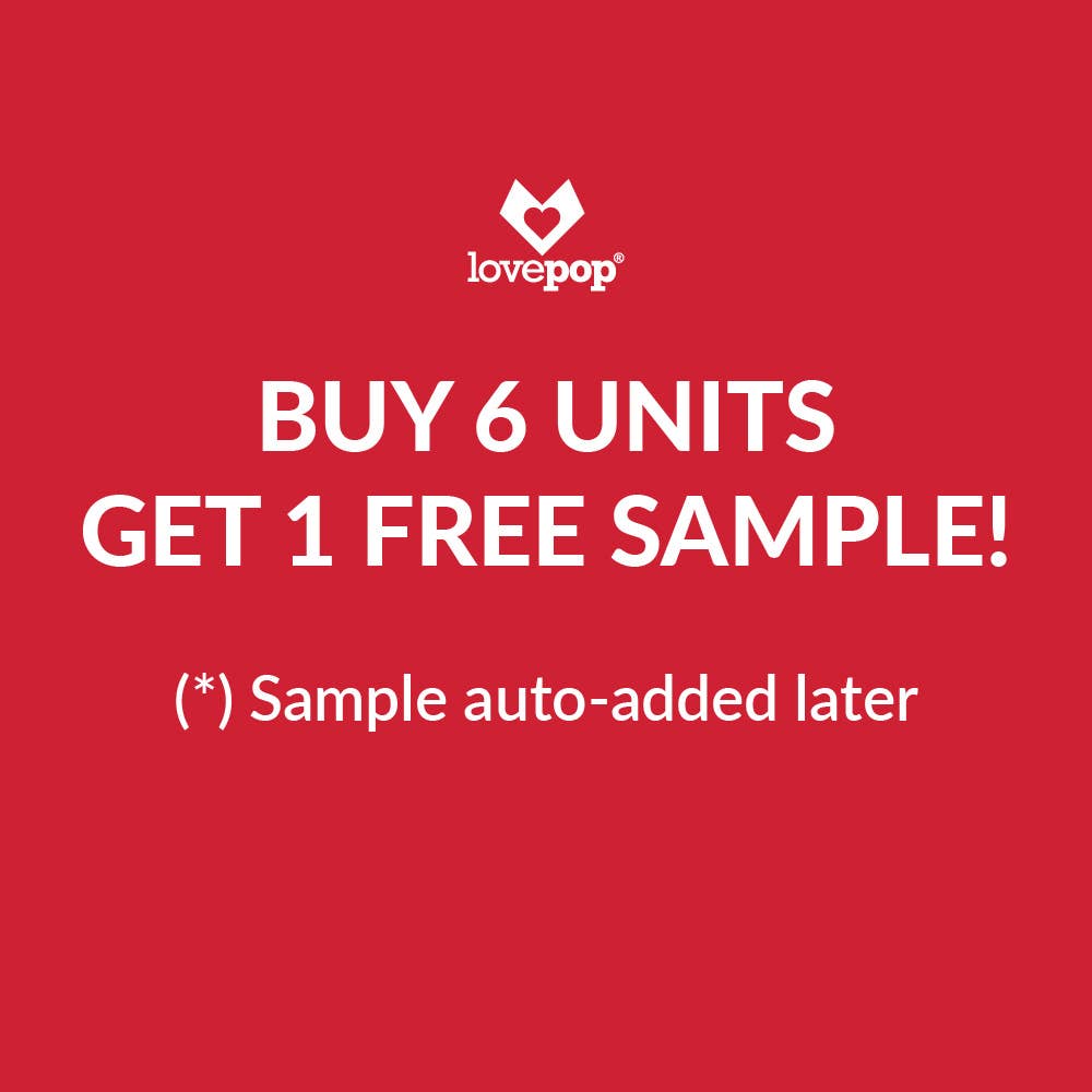 Sparking Heart Bear 12 - Pack: Tinypop™ Card 2 x 2.8" - Dear John