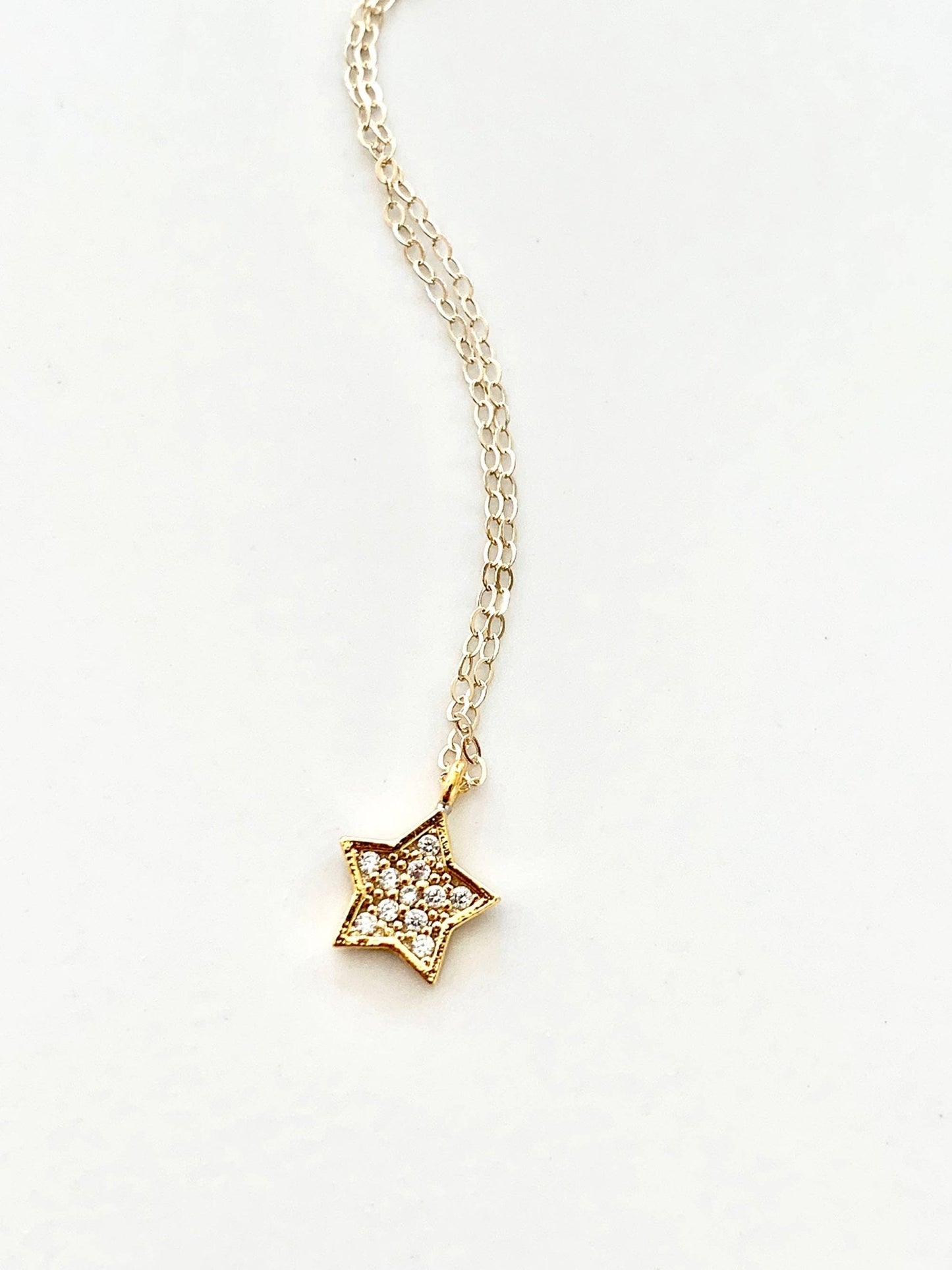 Sparkling Star Necklace | Minimalist Necklace - Dear John