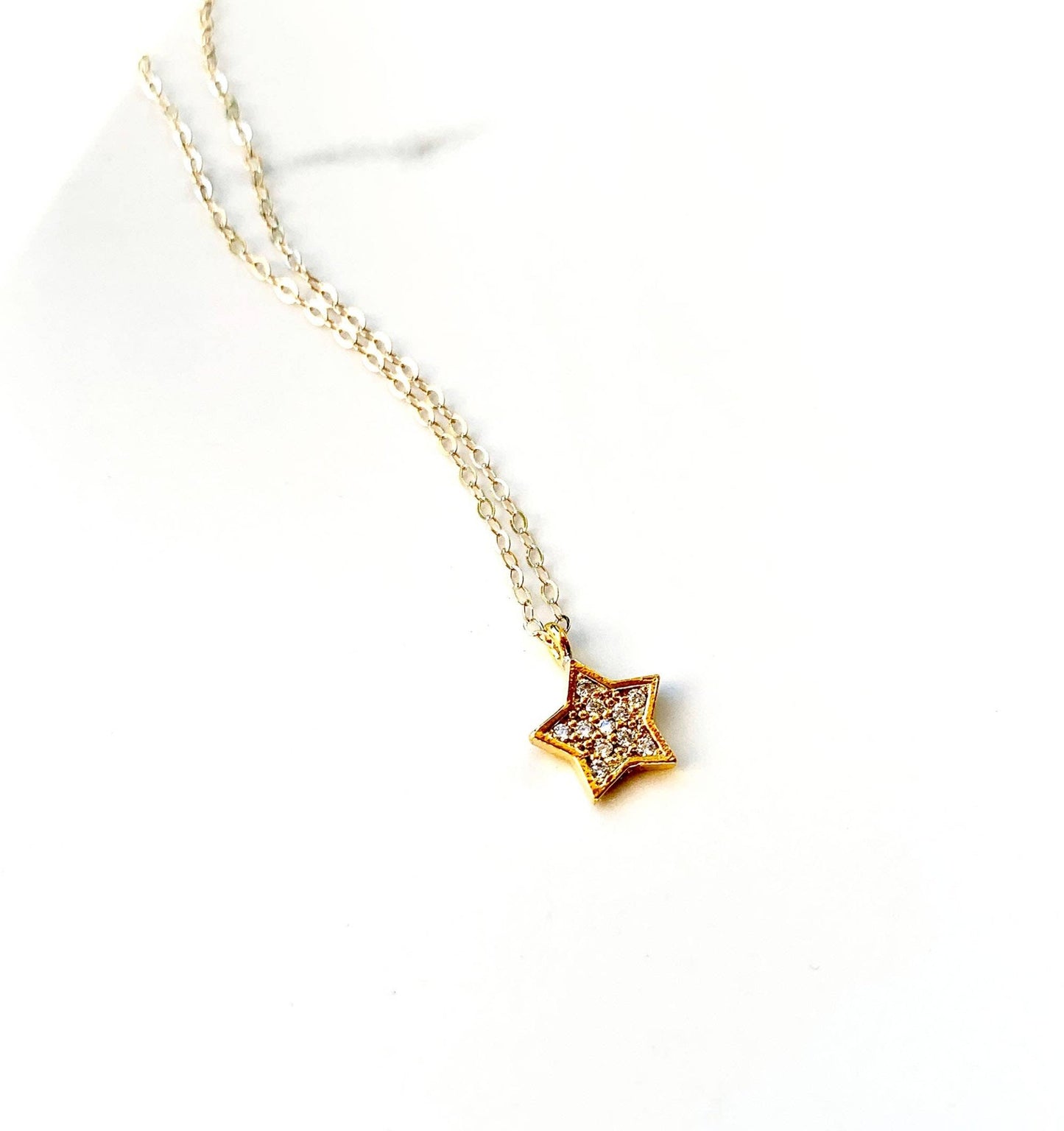 Sparkling Star Necklace | Minimalist Necklace - Dear John