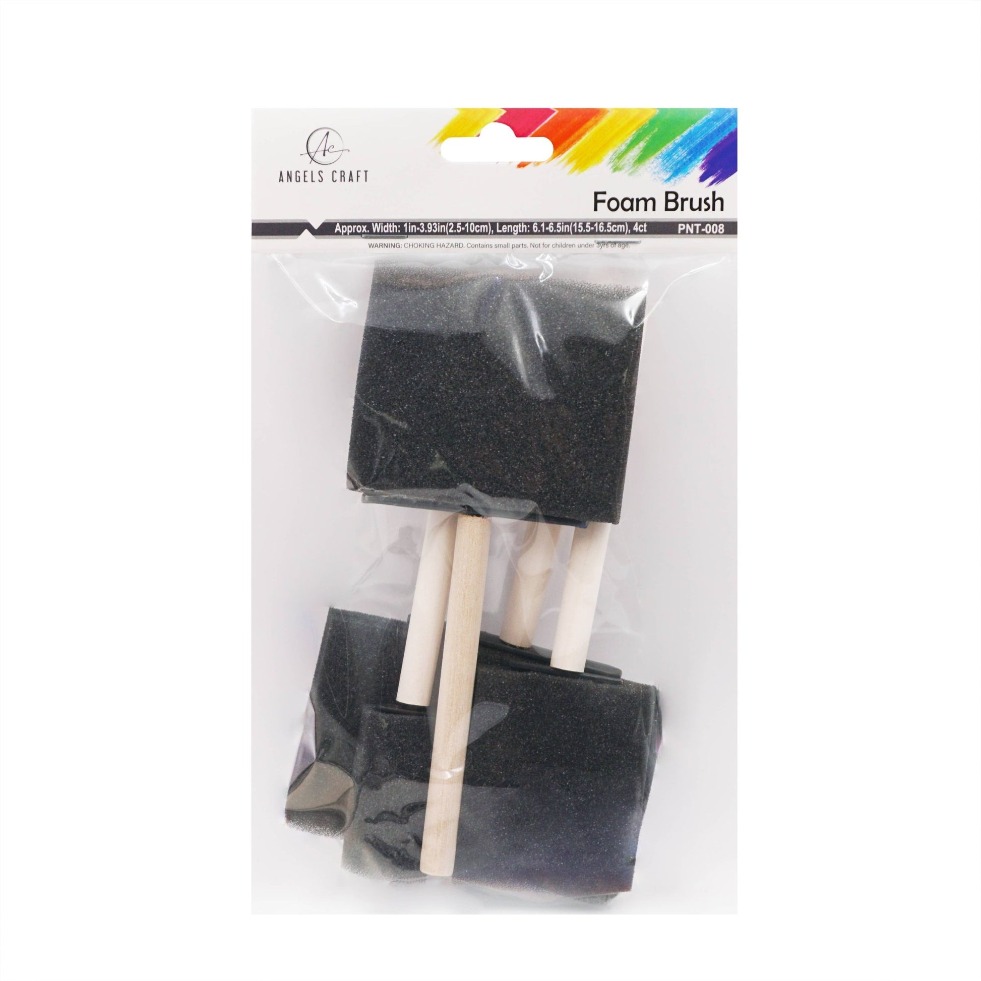 Sponge Brush, Square, 4 - ct - Dear John