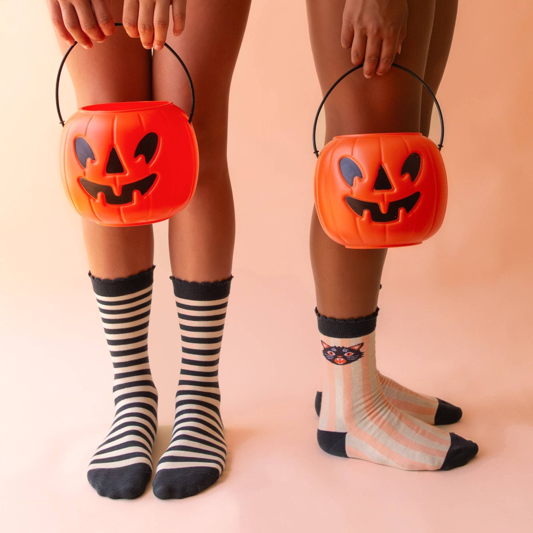 Spooky Kitty Crew Socks | Halloween - Dear John