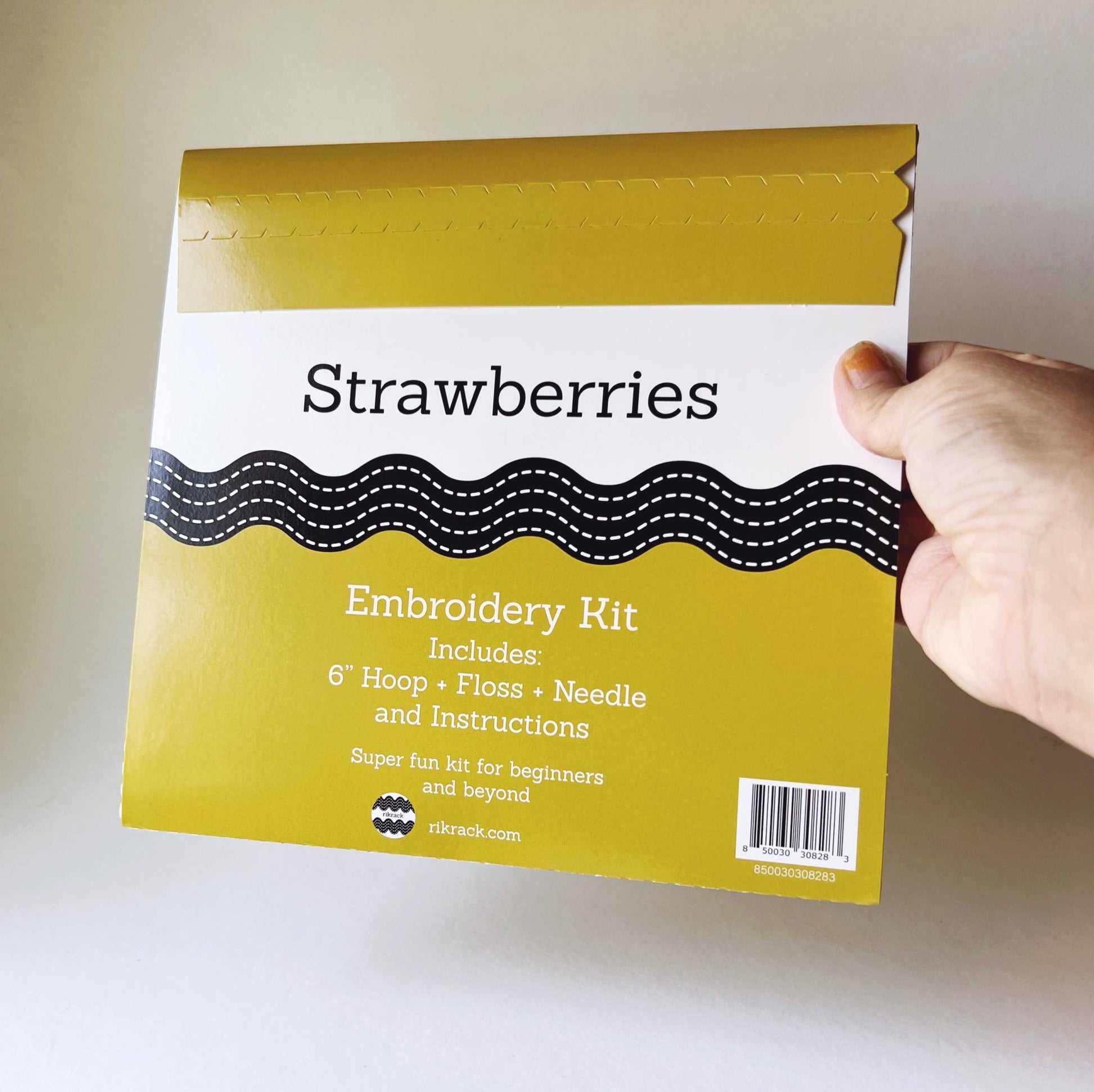 Strawberries Embroidery Kit - Dear John