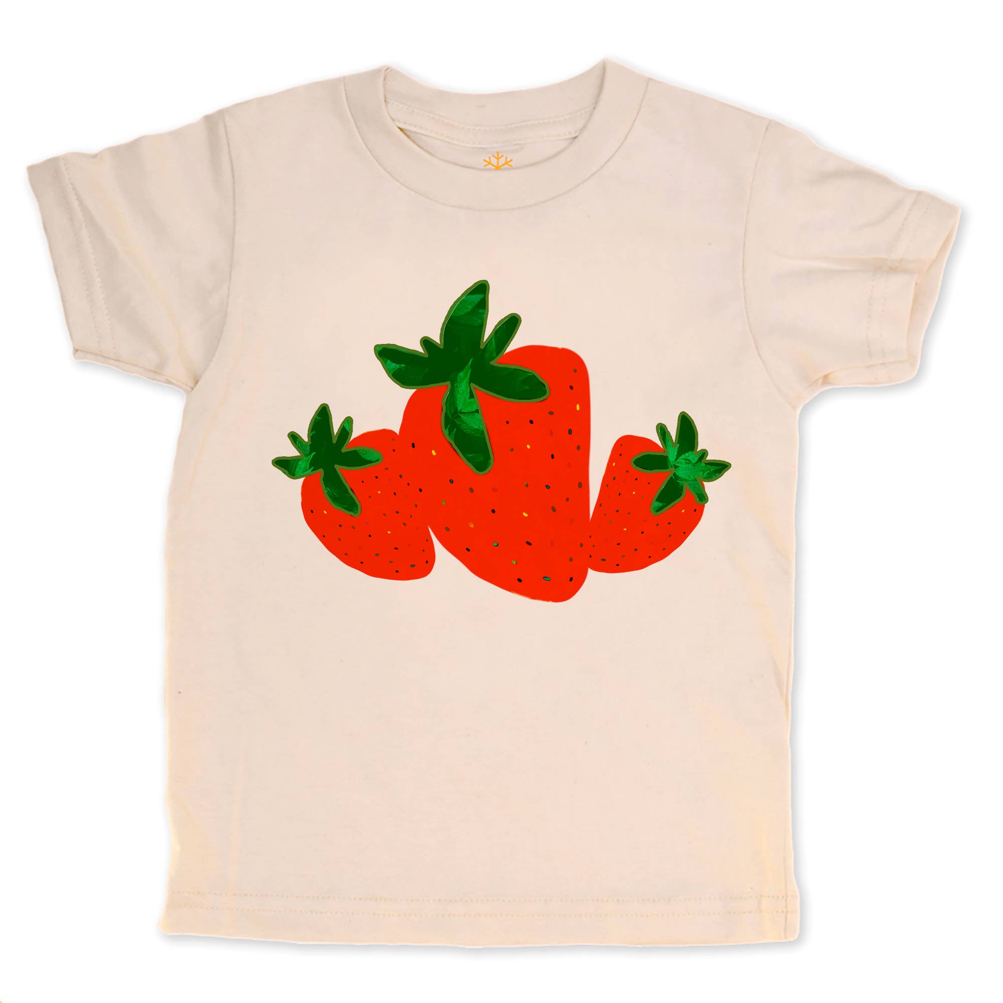 Strawberries - Kids Organic Tee - Dear John
