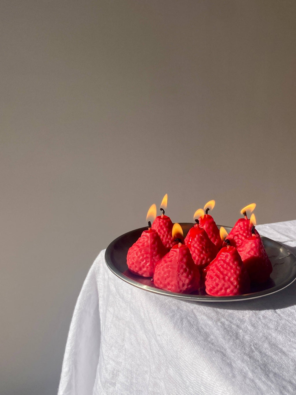 Strawberry Candles - 8 Pack - Dear John