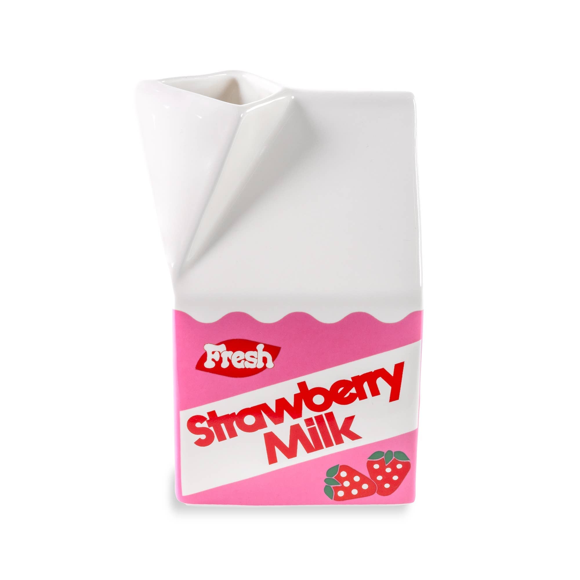 Strawberry Milk Ceramic Vase - Dear John