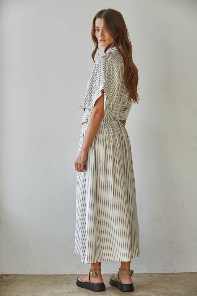 Striped Shirtdress - Dear John