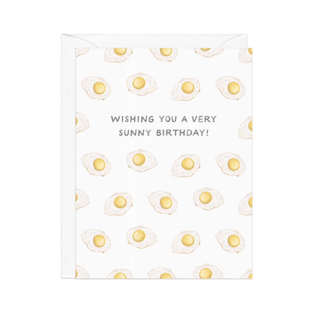 Sunny Side Up — Breakfast Pun Birthday Card - Dear John