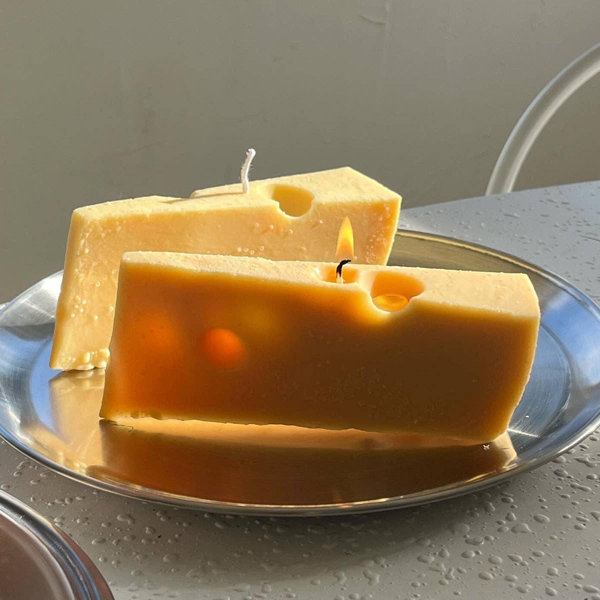 Swiss Cheese Candle - Dear John