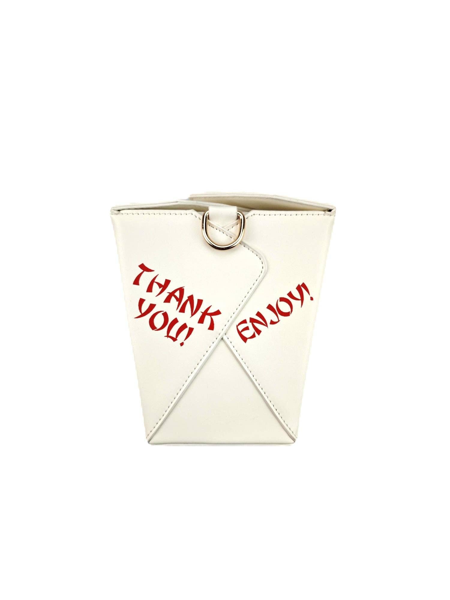 Takeout No Doubts Chinese Takeout Box Crossbody - Dear John