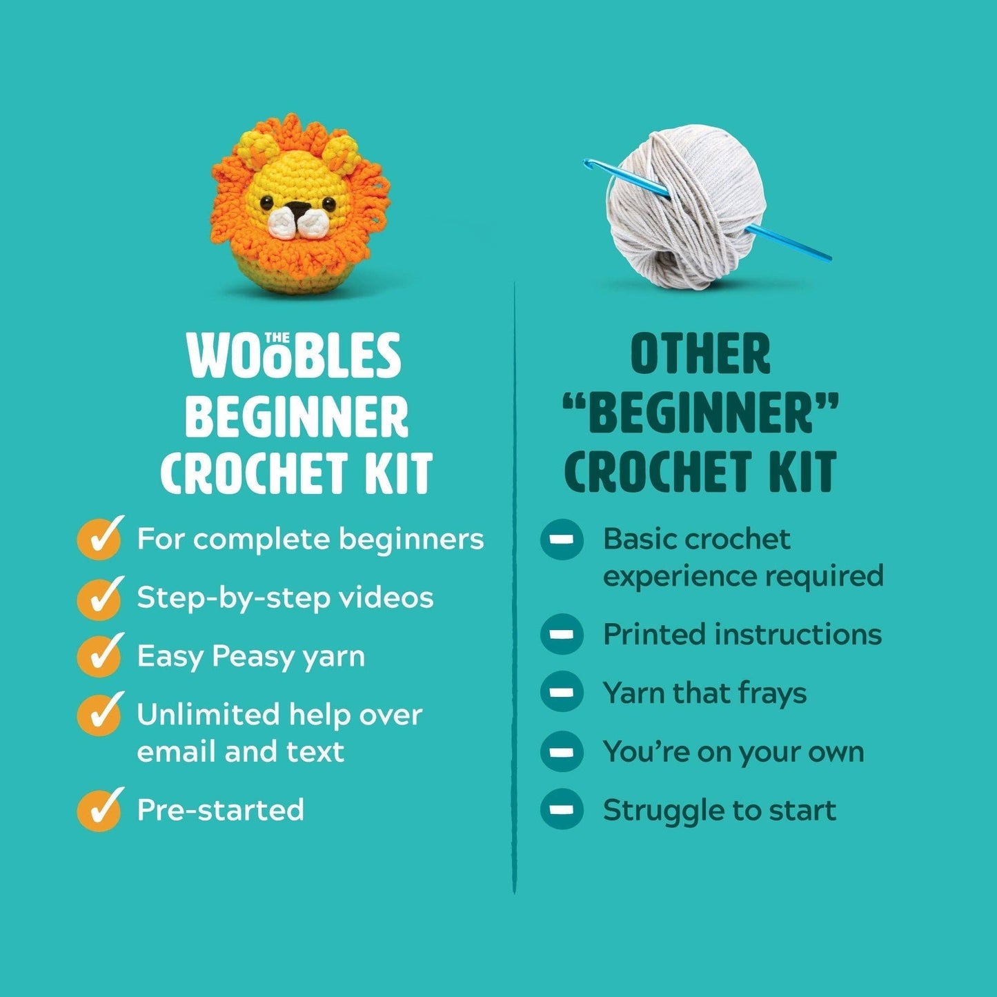 TATA Crochet Kit - Dear John