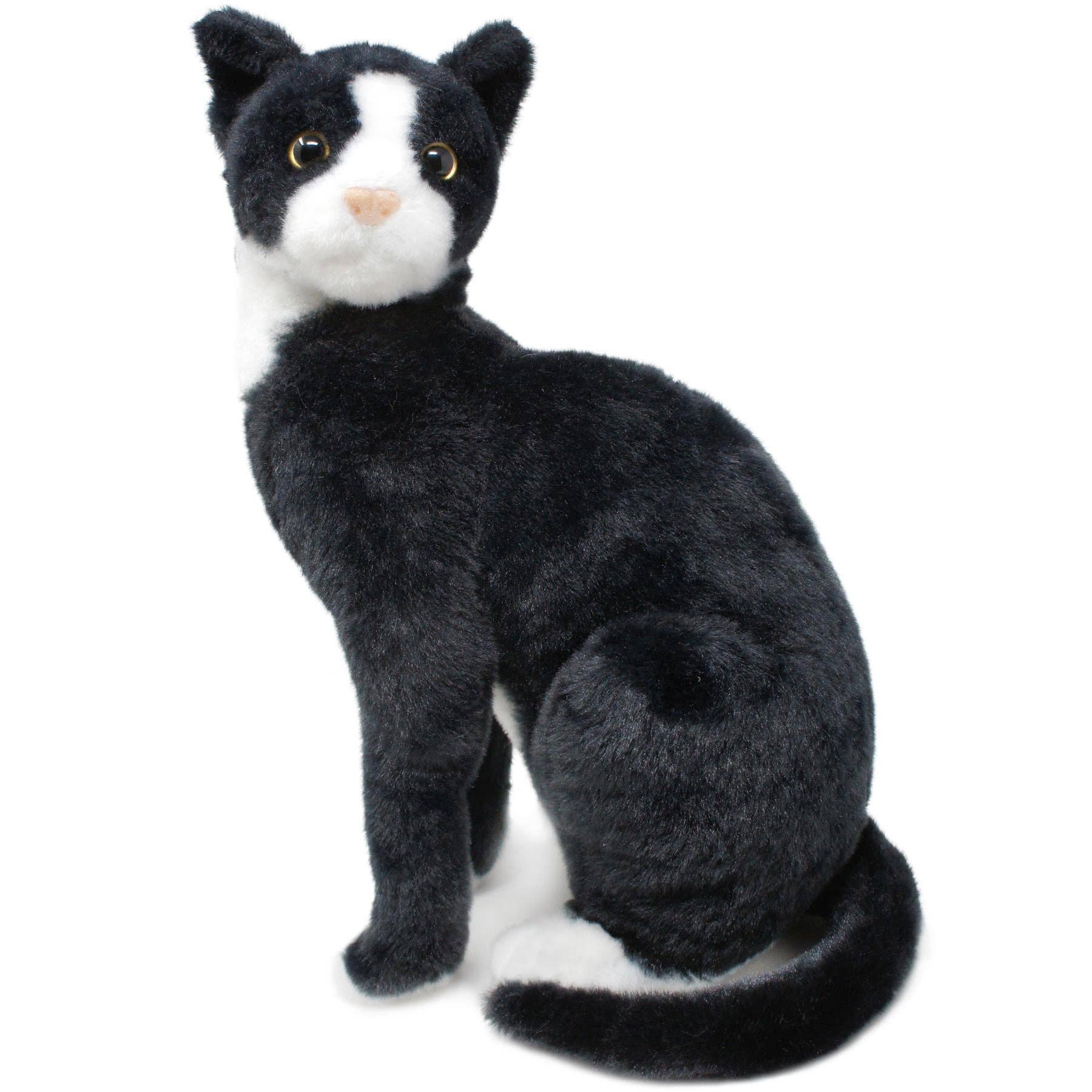 Tate the Tuxedo Cat — 14" Stuffed Animal Plush - Dear John