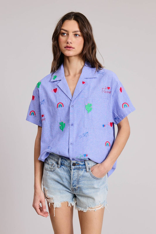 Taylor Woven Shortsleeve Shirts - Dear John