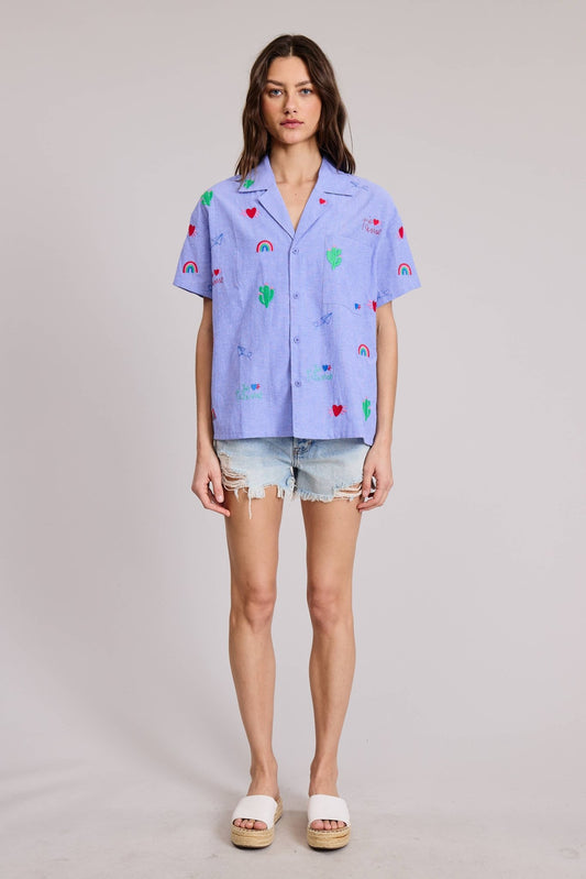 Taylor Woven Shortsleeve Shirts - Dear John
