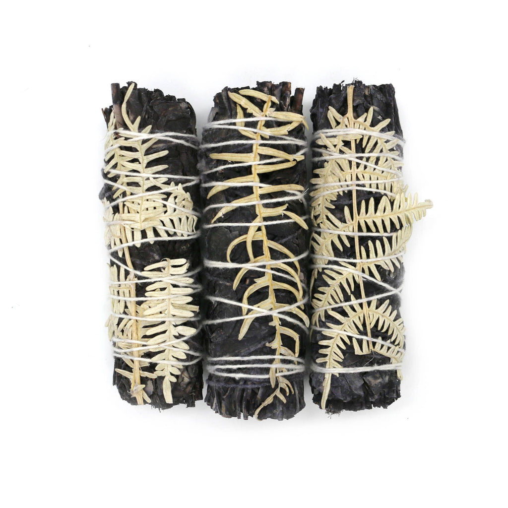 'Terra' Floral White Sage Smudge Stick (4 in.) - Dear John