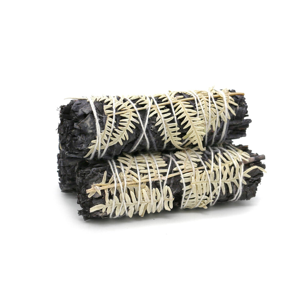 'Terra' Floral White Sage Smudge Stick (4 in.) - Dear John