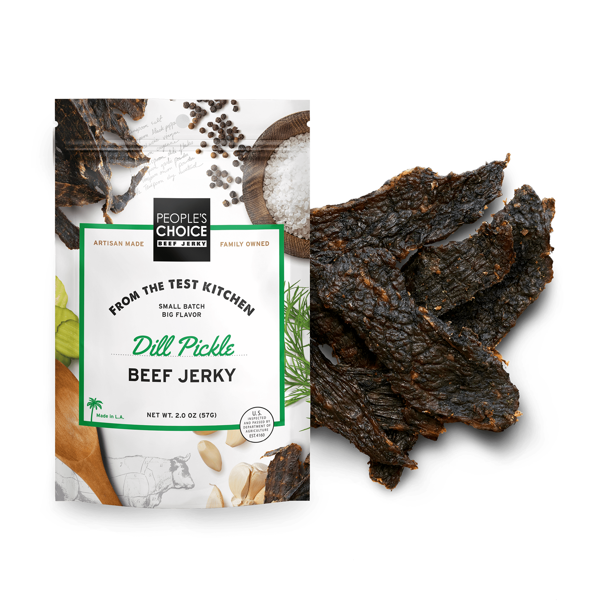 Test Kitchen - Dill Pickle Beef Jerky - Dear John