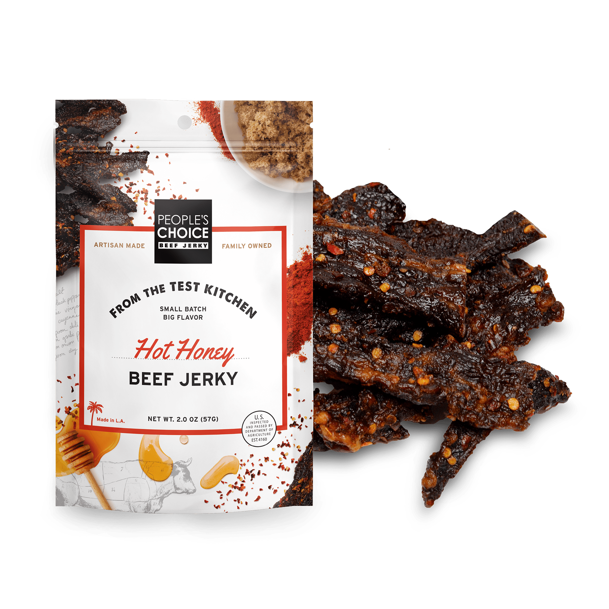 Test Kitchen - Hot Honey Beef Jerky - Dear John