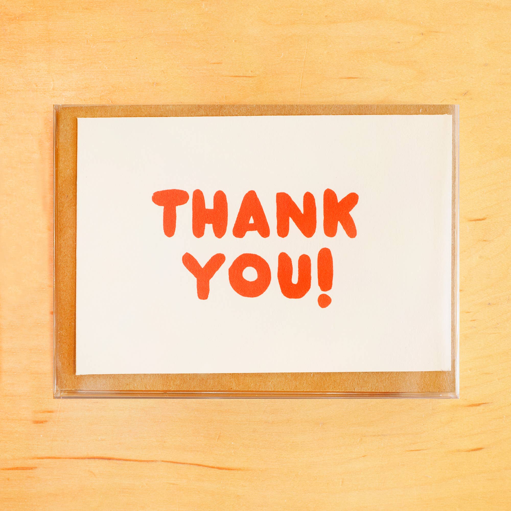 THANK YOU PRIMARY COLOR NOTECARDS BOX OF 8 - Dear John