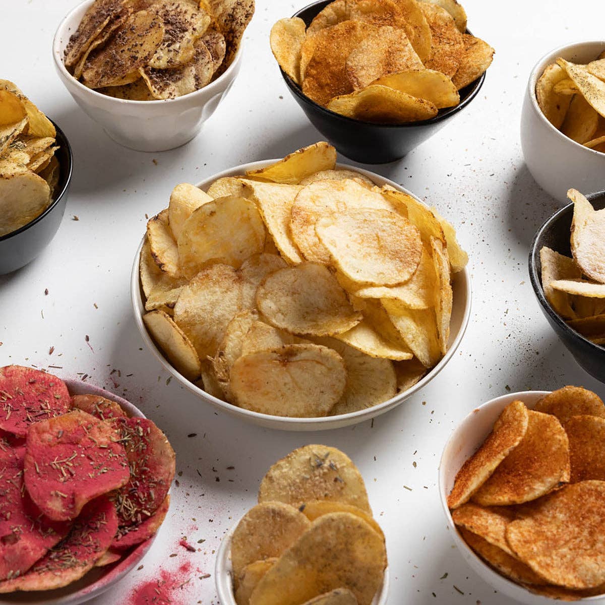 The Gourmet Chip Company - New Orlean's Spicy Cajun Thick Cut Potato Chips - Case of 12 - Dear John