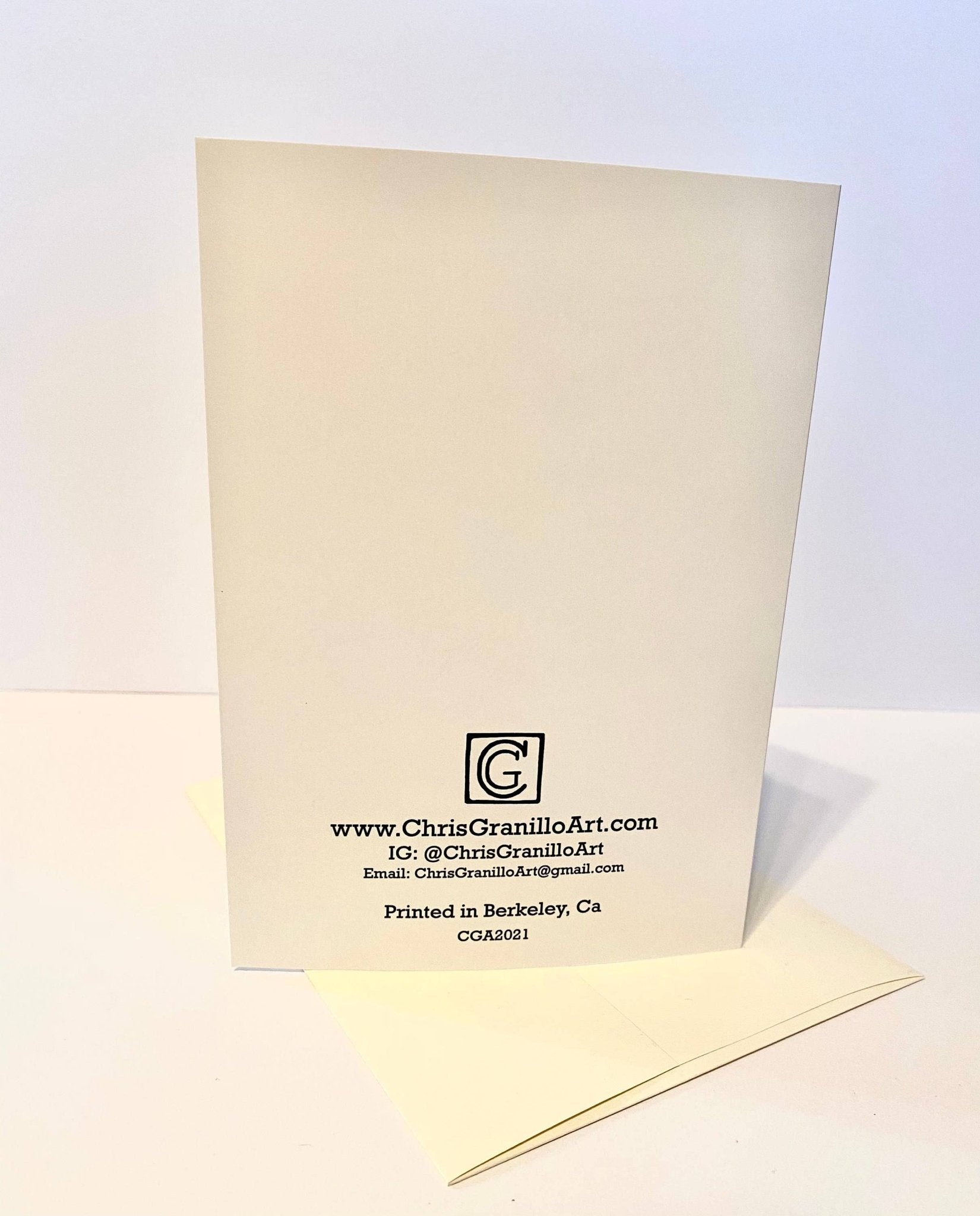 The Grand Lake Theater Oakland - 5"x7" Greeting Card - Dear John