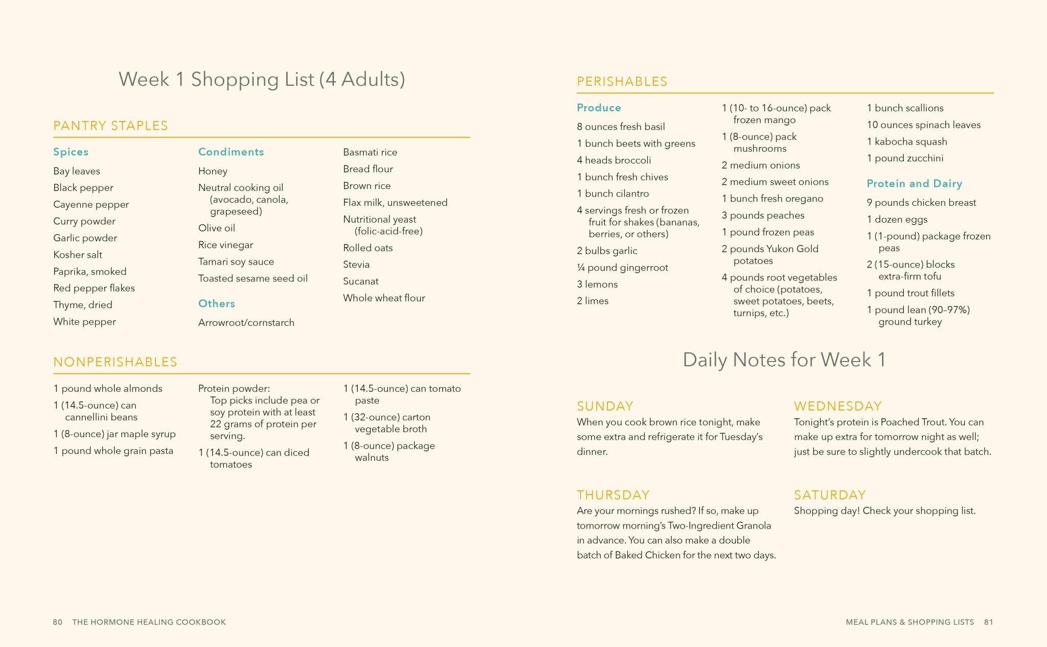 The Hormone Healing Cookbook - Dear John