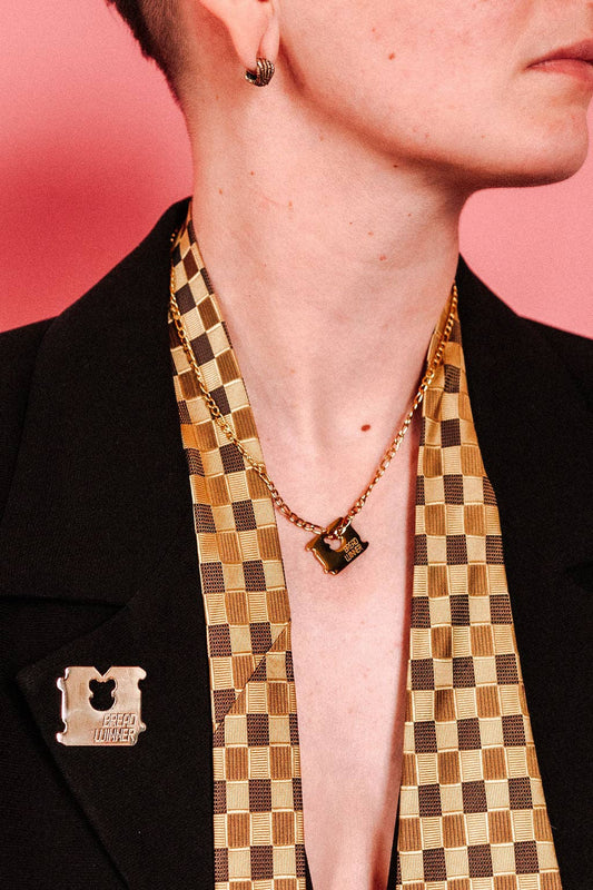 The Peach Fuzz - Bread Winner Necklace - Dear John