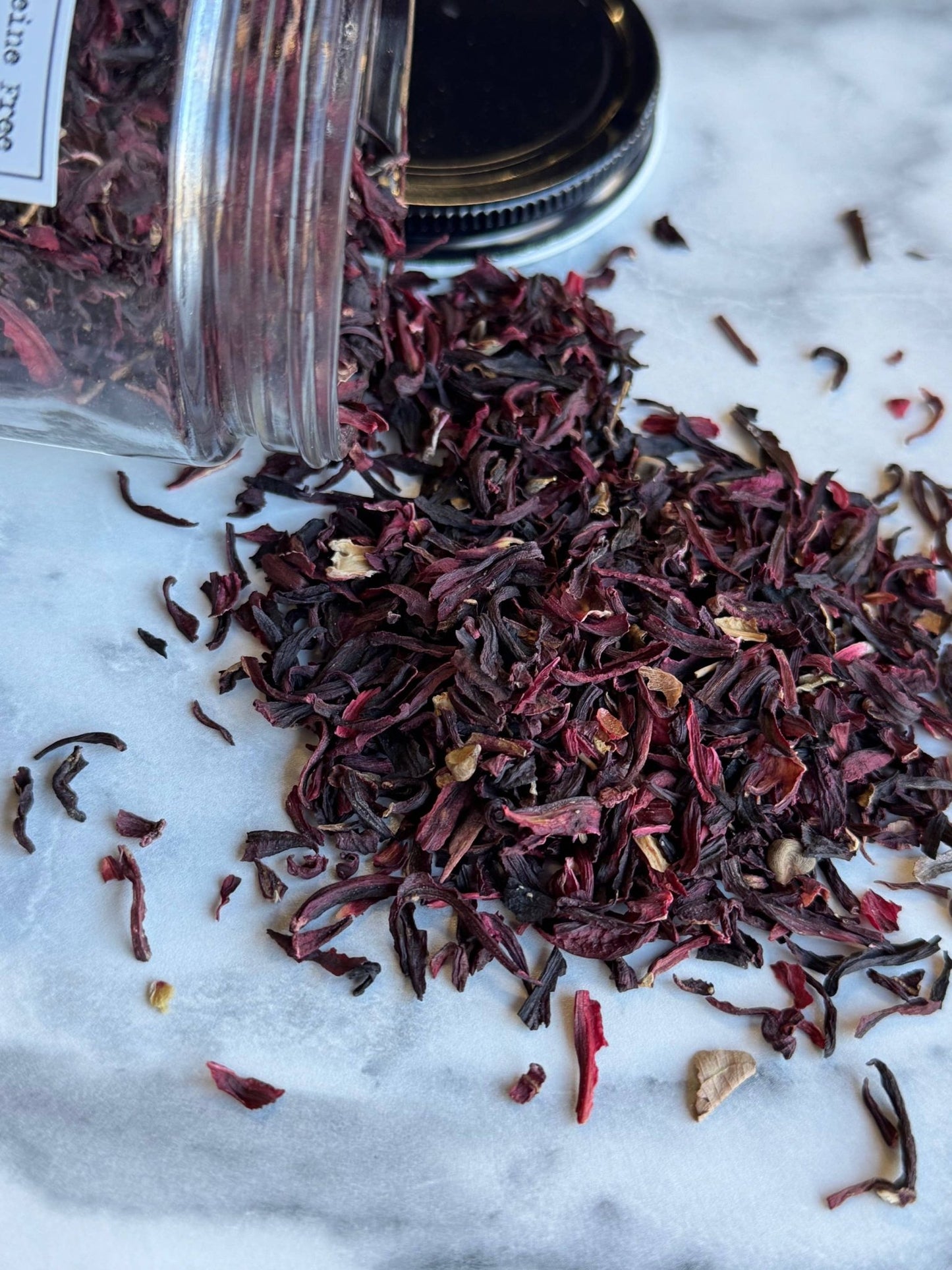 The Scarlet Letter Hibiscus Flower Loose Leaf Tea - Dear John