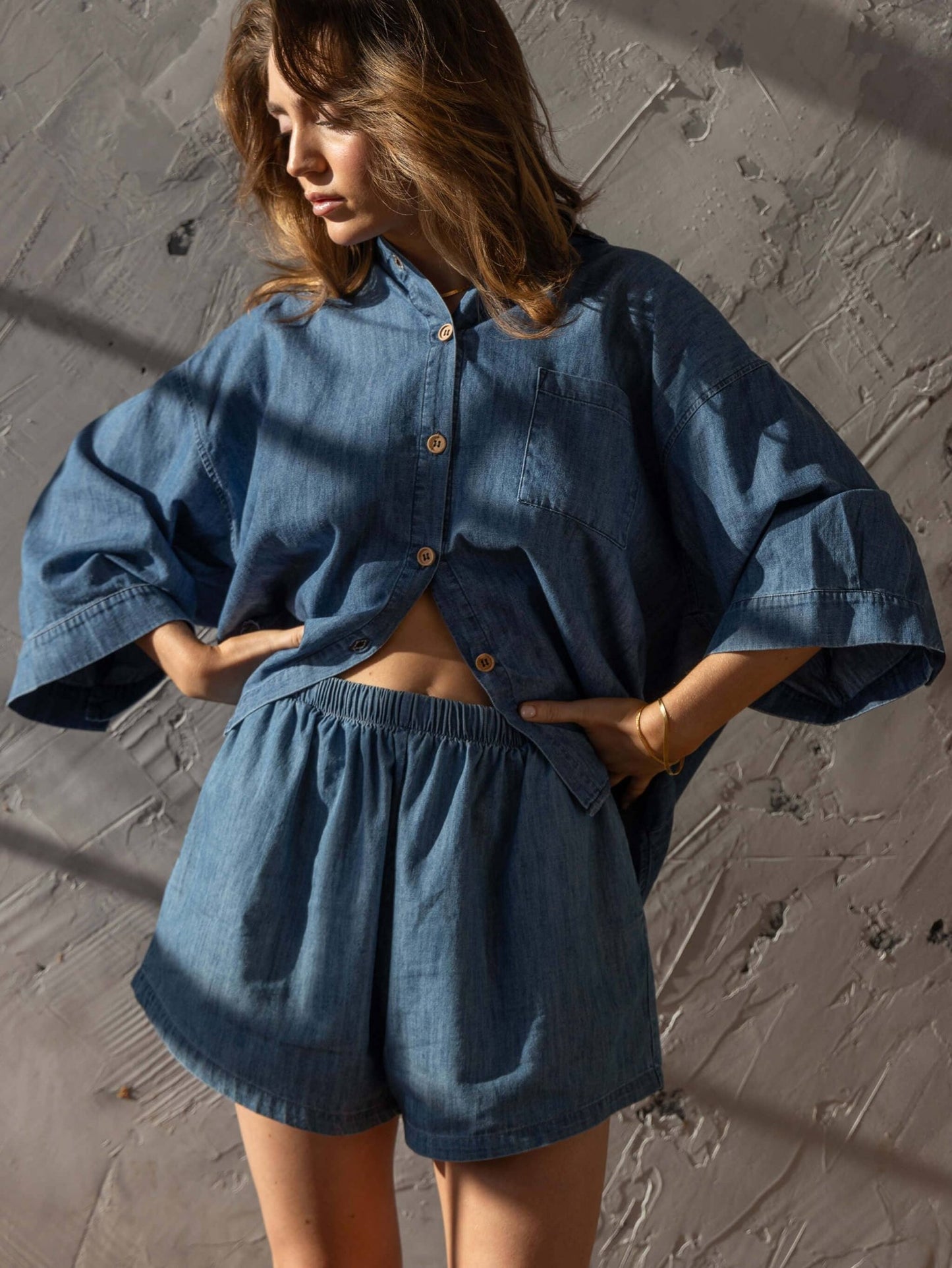 The Simple Folk - The Chambray Denim Shirt - Dear John