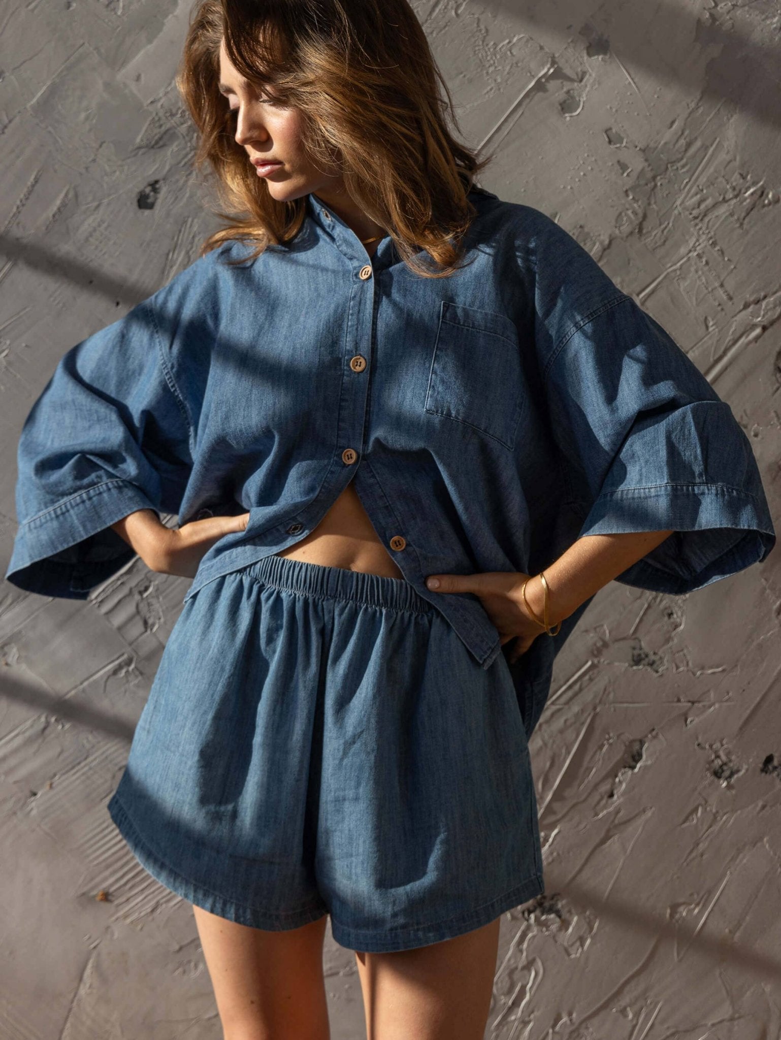 The Simple Folk - The Chambray Denim Shirt - Dear John