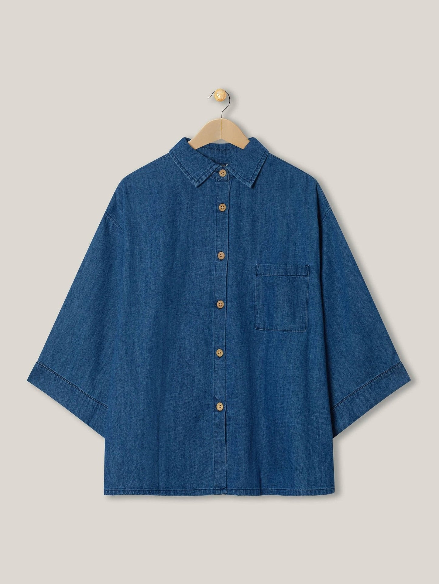 The Simple Folk - The Chambray Denim Shirt - Dear John