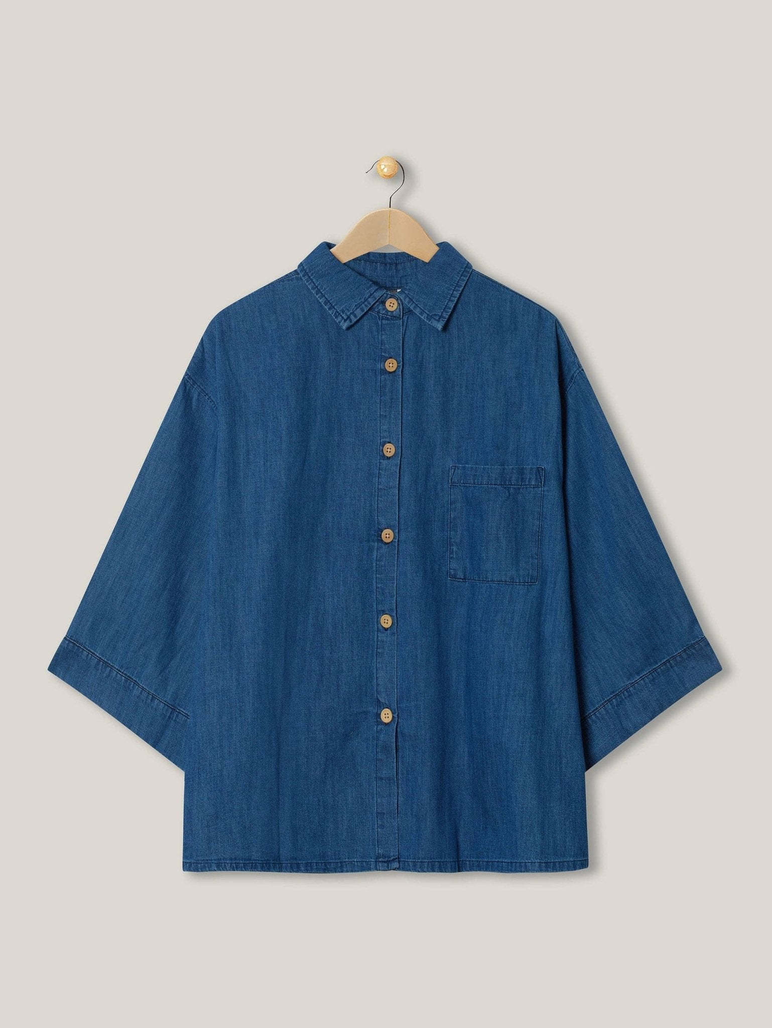 The Simple Folk - The Chambray Denim Shirt - Dear John