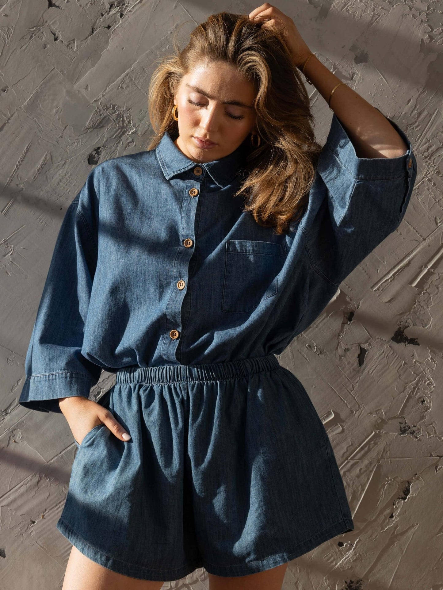 The Simple Folk - The Chambray Denim Shirt - Dear John