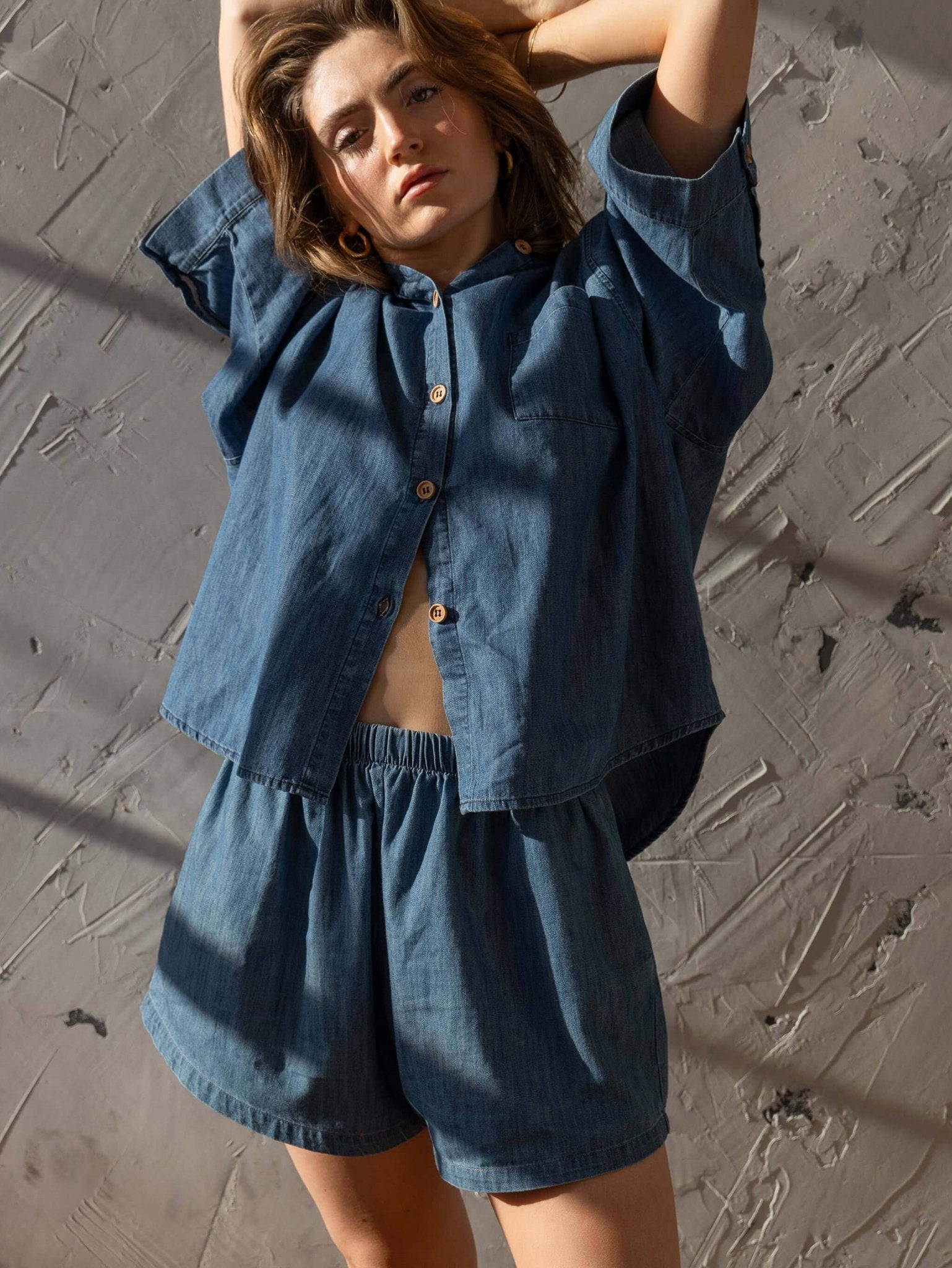The Simple Folk - The Chambray Denim Shirt - Dear John