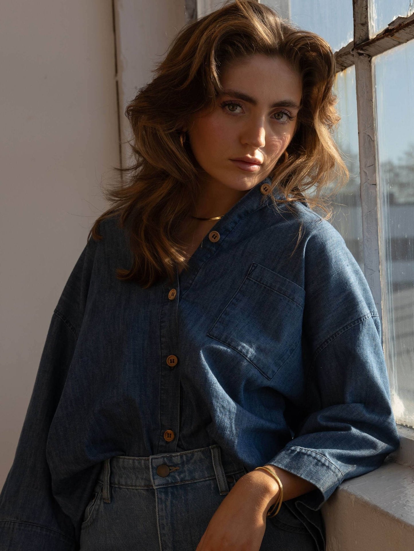 The Simple Folk - The Chambray Denim Shirt - Dear John