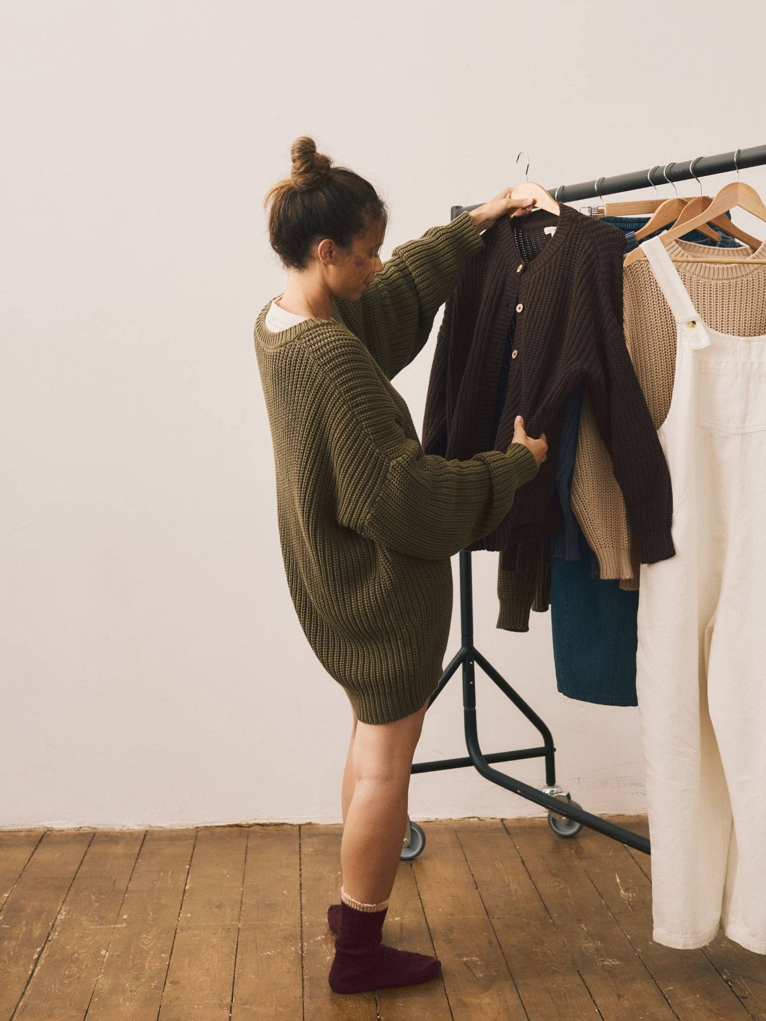 The Simple Folk - The Chunky Knit Cardigan - Women's - Dear John