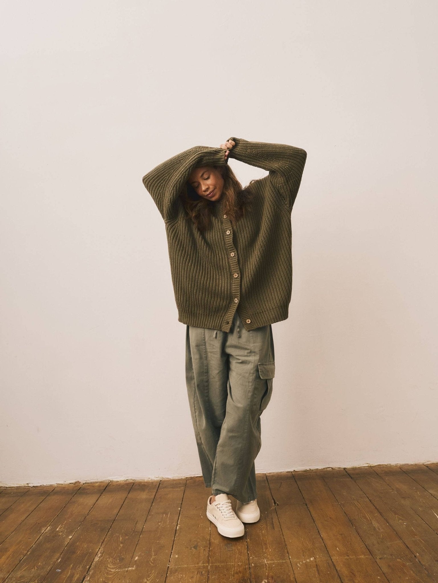 The Simple Folk - The Chunky Knit Cardigan - Women's - Dear John