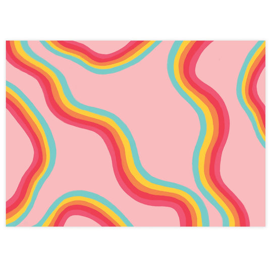 The Social Type - Rainbow Ribbon Tissue Paper - Dear John