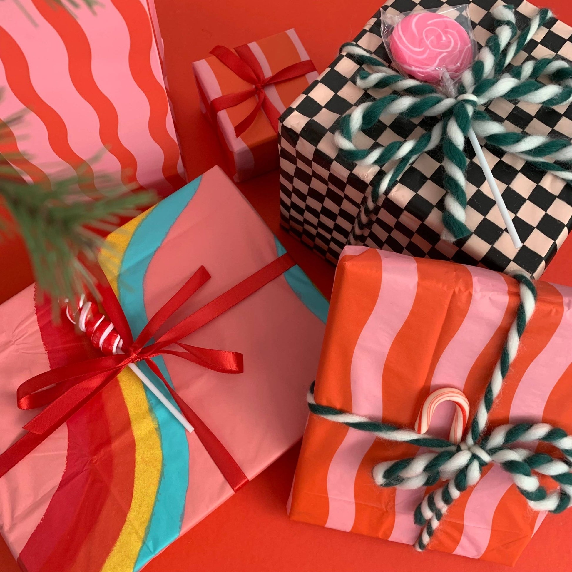 The Social Type - Rainbow Ribbon Tissue Paper - Dear John