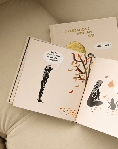 Thought Catalog - Conversations With My Cat - illustrated book - Dear John