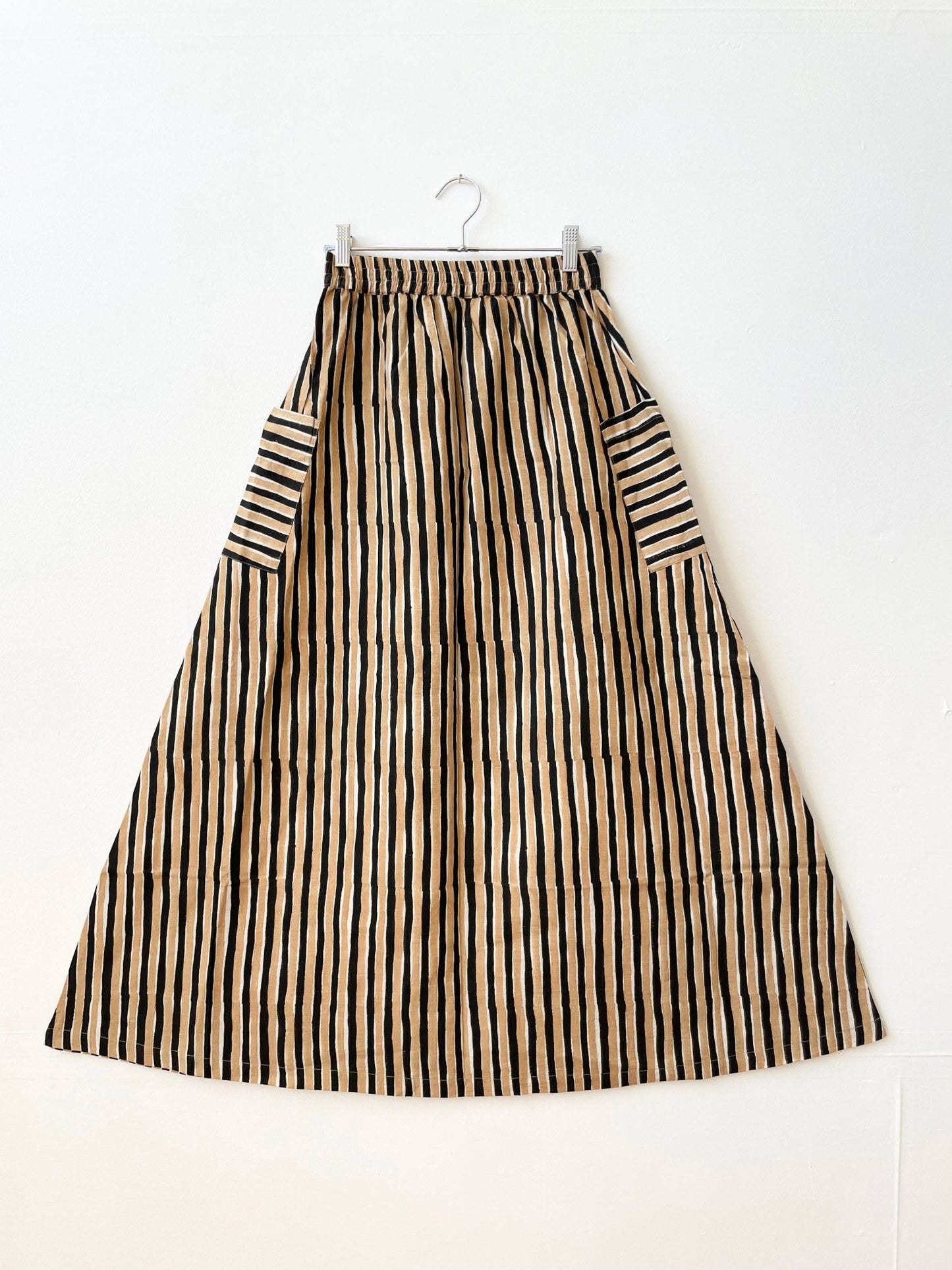 Tilda Skirt Black & Camel - Dear John