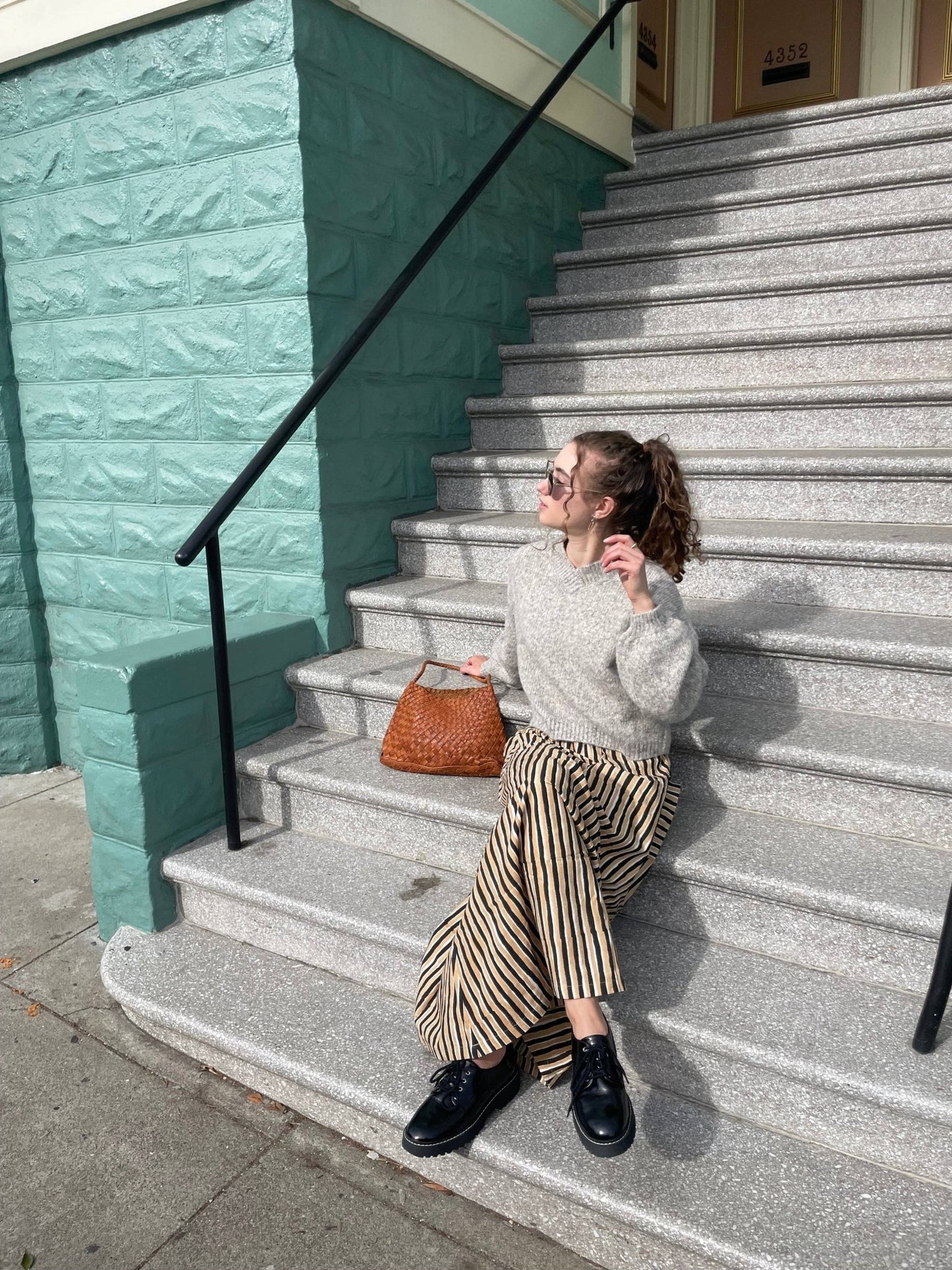 Tilda Skirt Black & Camel - Dear John