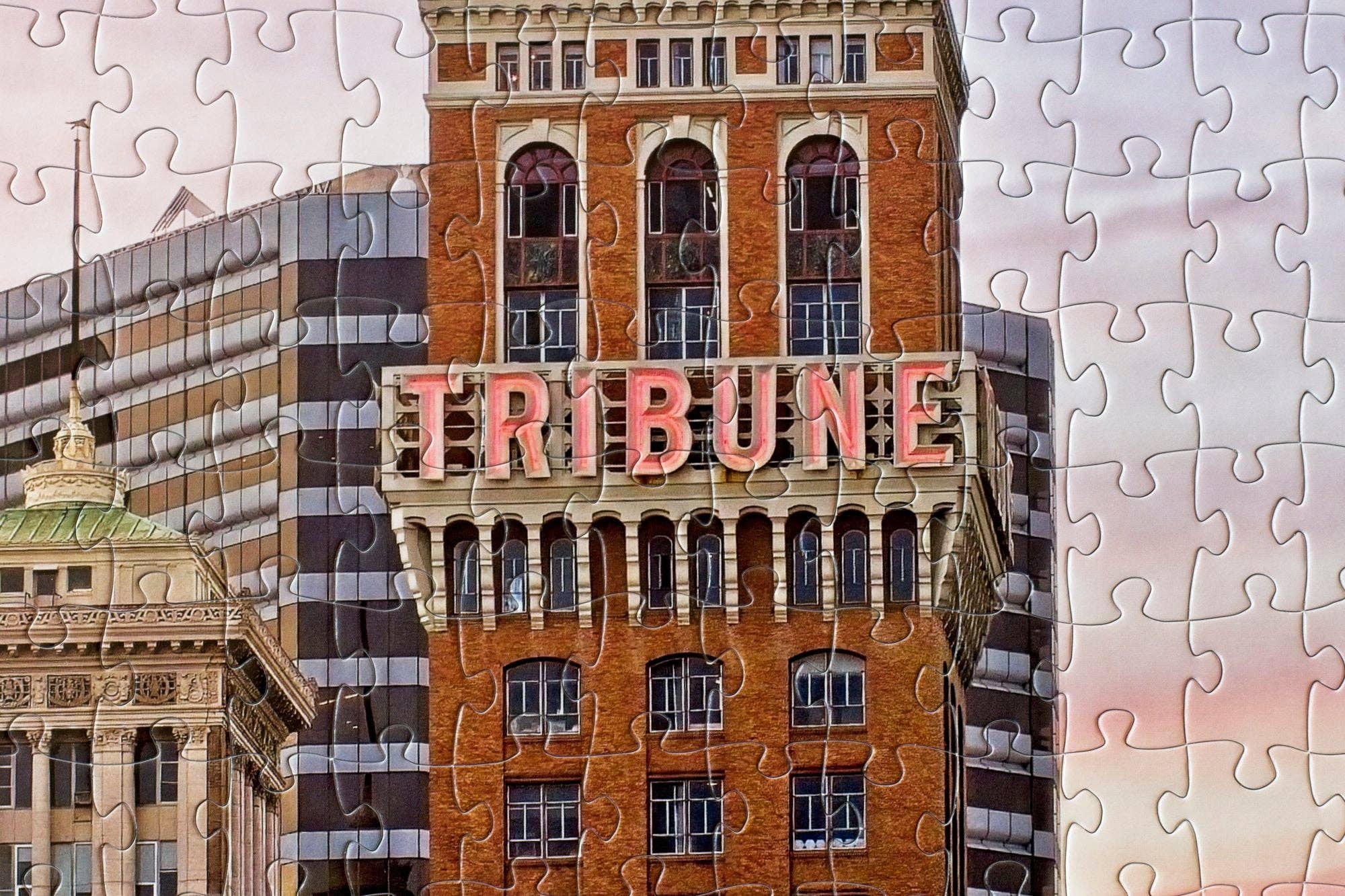 Tribune Tower 500 - piece Jigsaw Puzzle - Dear John