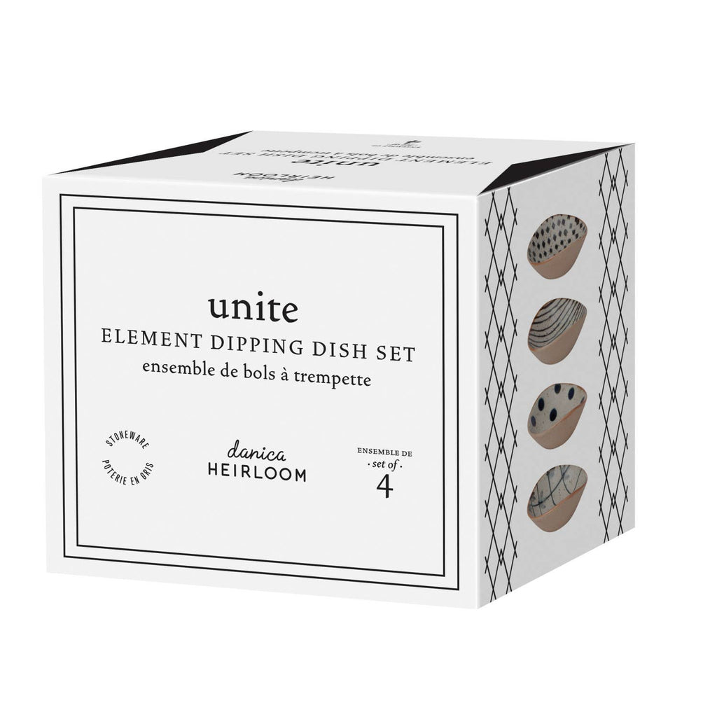Unite Element Dipping Dishes Set of 4 - Dear John