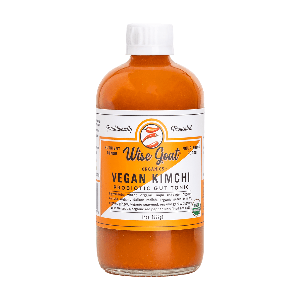 Vegan Kimchi Gut Tonic — Wise Goat Organics - Dear John