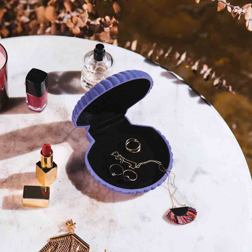 Venus Velvet Storage Box, Purple - Dear John