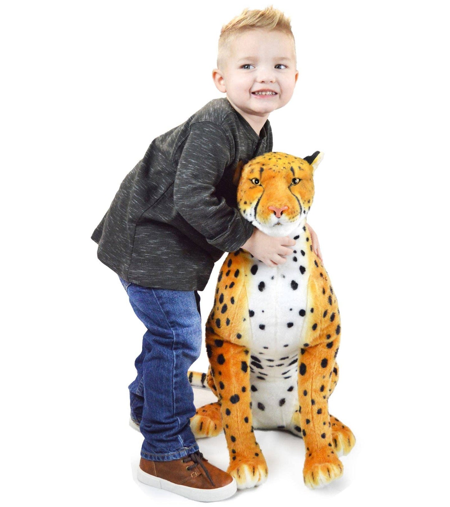 VIAHART Toy Co. - Cecil The Cheetah | 26 Inch Stuffed Animal Plush | By TigerHart Toys - Dear John