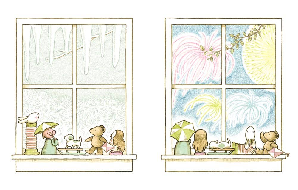 Waiting — Kevin Henkes (Caldecott Honor Award Winner) - Dear John