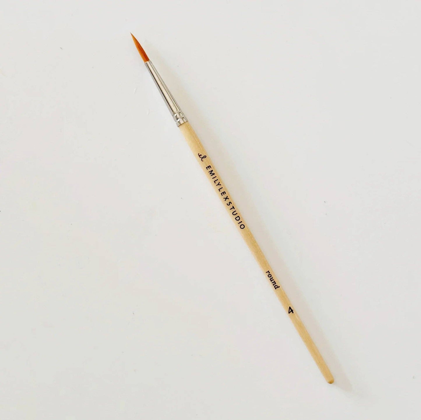 Watercolor paintbrush set of five wood brushes - Dear John