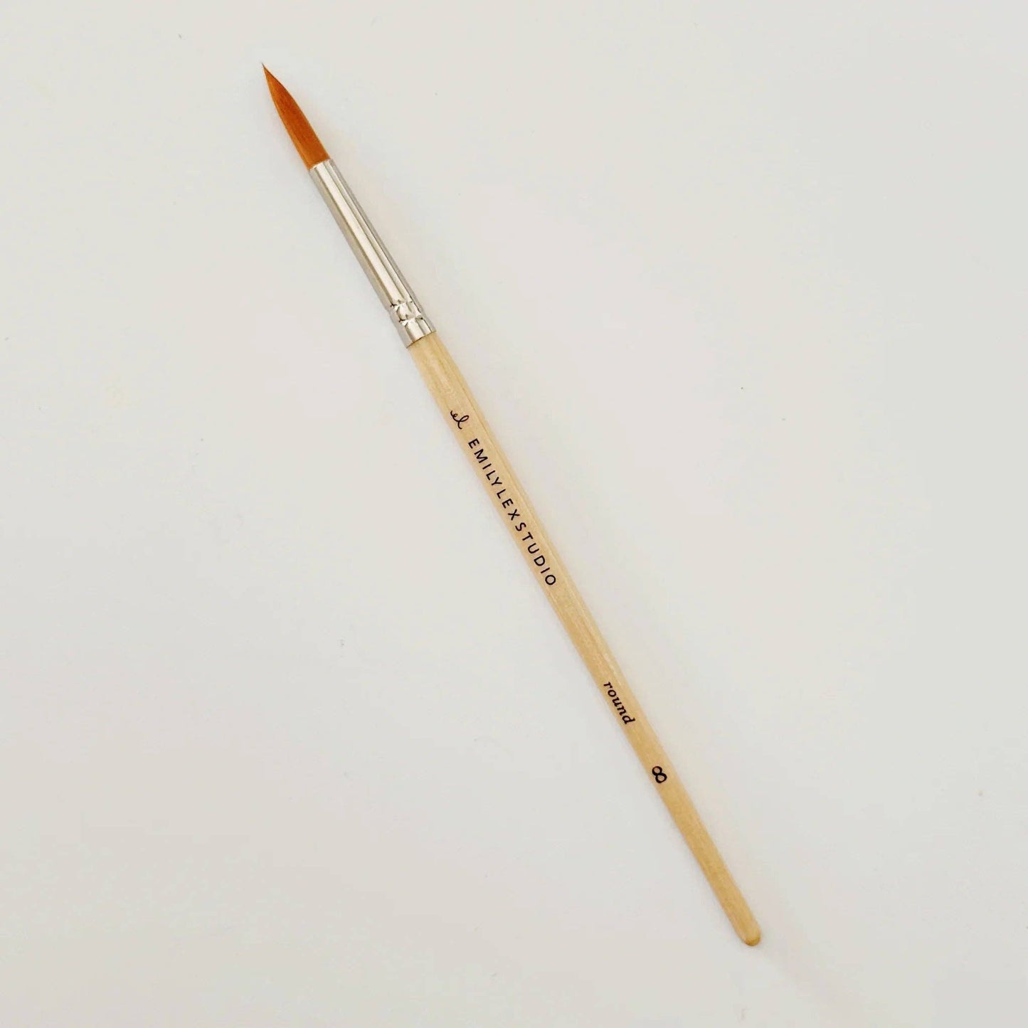 Watercolor paintbrush set of five wood brushes - Dear John