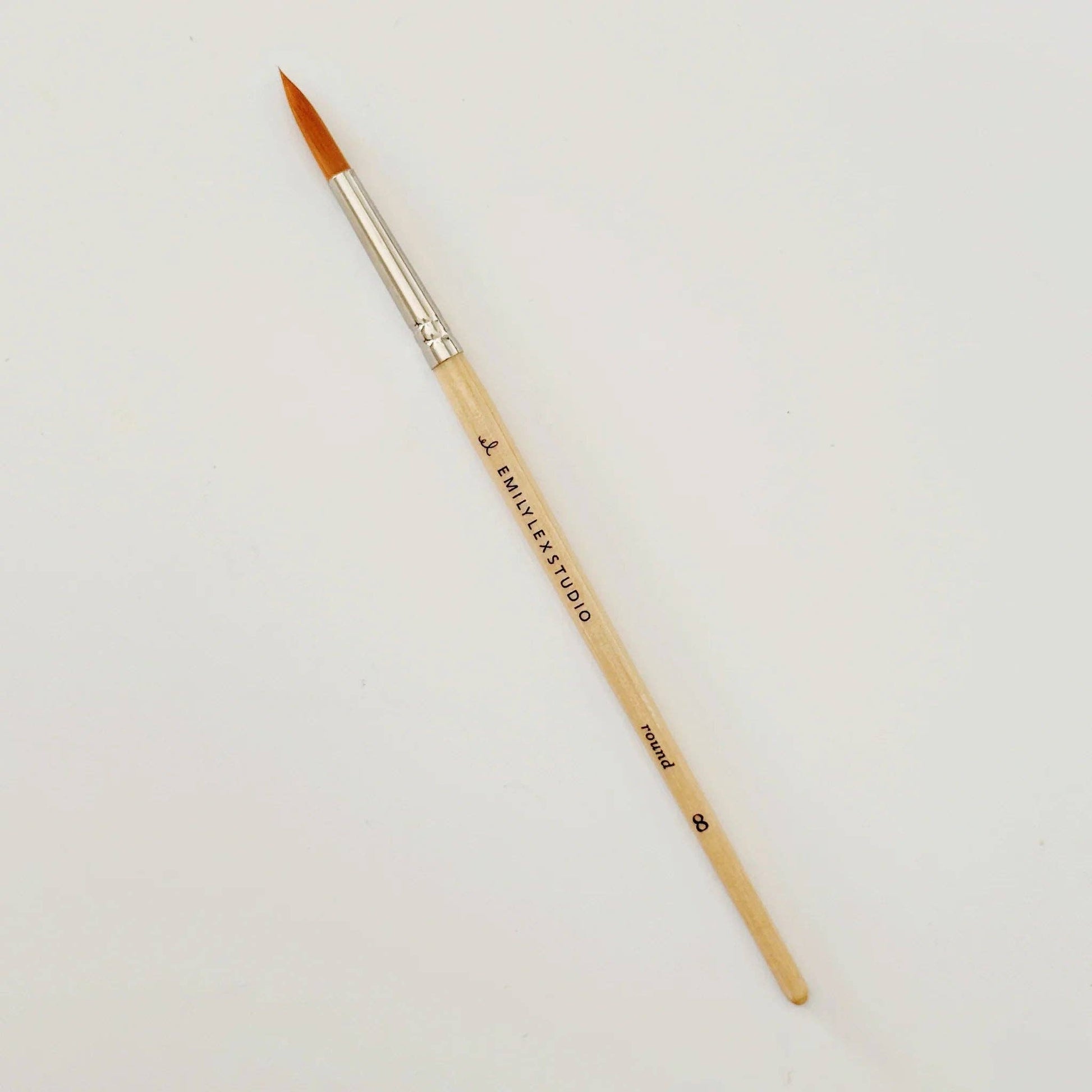 Watercolor paintbrush set of five wood brushes - Dear John